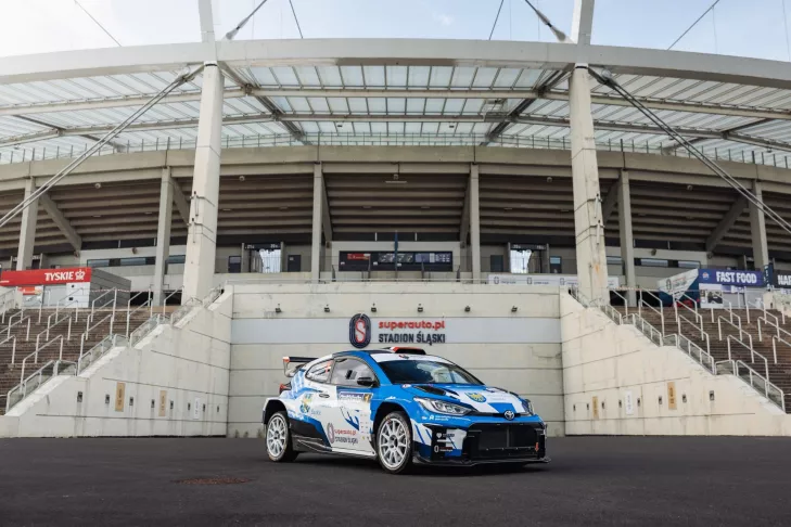 motowizja,motoryzacja,śląskie,wrc,erc,power stage,katowice,rajd śląska 2025