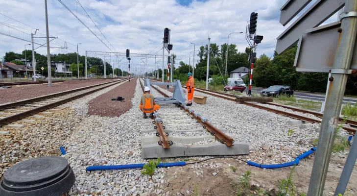 modernizacja linii kolejowej,modernizacja linii kolejowej wawer otwock,4 tory otwock wawer,budowa 4 torów,dworzec kolejowy otwock,pkp otwock