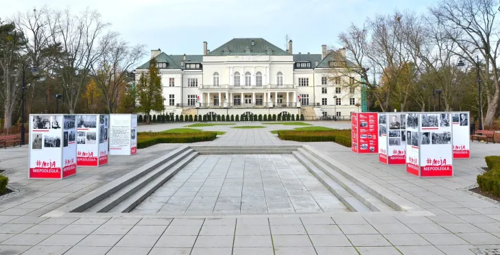 niepodległość,otwock,park miejski,wystawa