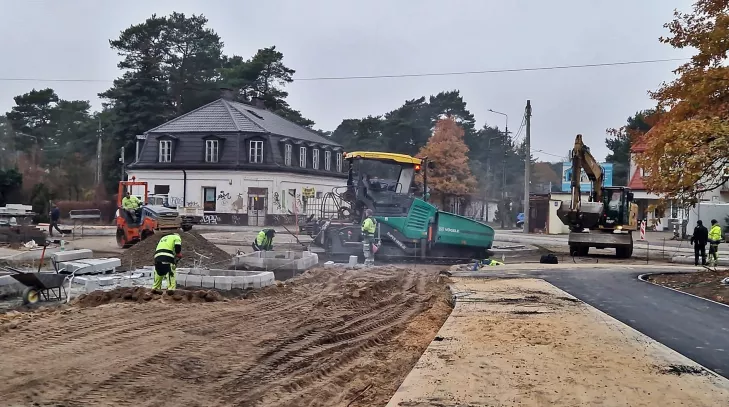 rondo otwock,budowa ronda otwock,rondo żeromskiego,ul. żeromskiego otwock,ul. reymonta otwock,remont ulic otwock