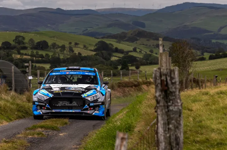 ERC,Ceredigion,Walia,rajdy,Motowizja,Marczyk,Matulka,Suninen,Meeke,Junior ERC,ERC3,Aberystwyth,Power Stage