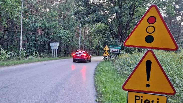 budowa wiązowna,ścieżka rowerowa wiązowna,ulica rajska wiązowna,utrudnienia wiązowna,utrudnienia żanęcin