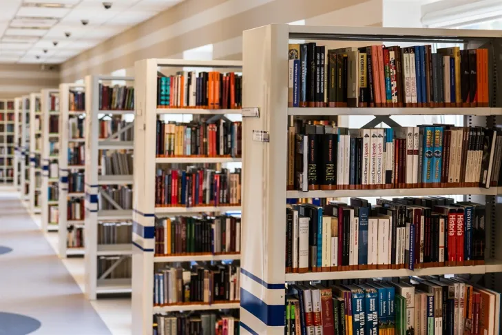 uczelni, wielu, bibliowawa, studenci, uniwersytet, akademia