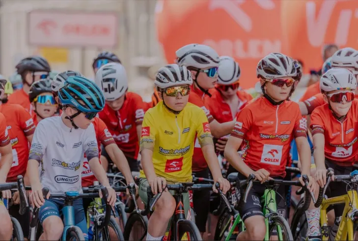 Tour de Pologne Junior,Memoriał Mariana Więckowskiego,młodzi kolarze,kolarstwo młodzieżowe,Koszalin,żółta koszulka ORLEN